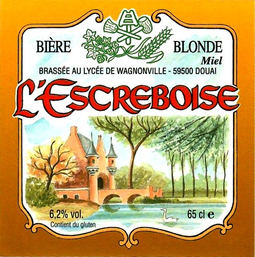 etiquette BRASSERIE L'ESCREBOISE 53