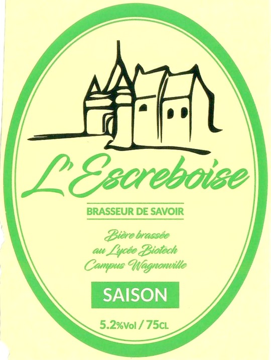 Etiquette BRASSERIE L'ESCREBOISE 63