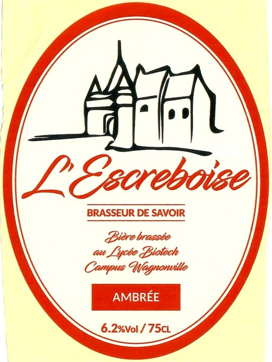 Etiquette BRASSERIE L'ESCREBOISE 75