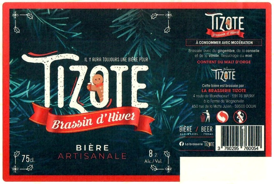 Etiquette BRASSERIE L'ESCREBOISE 76