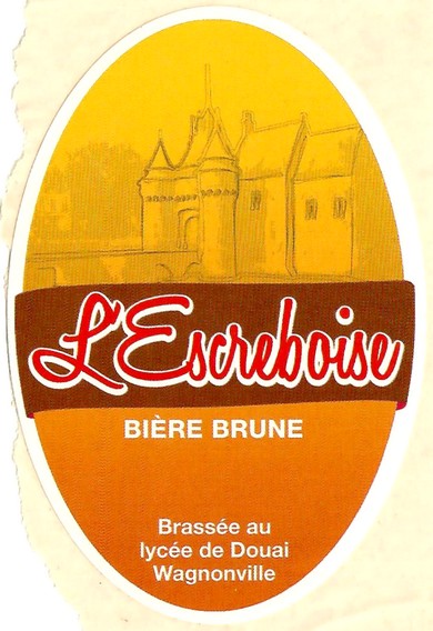 Etiquette BRASSERIE L'ESCREBOISE 84