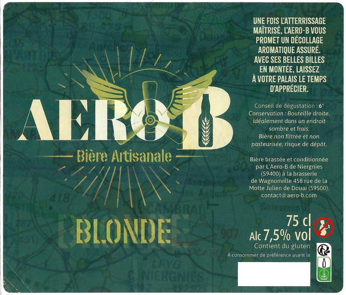 Etiquette BRASSERIE L'ESCREBOISE 87