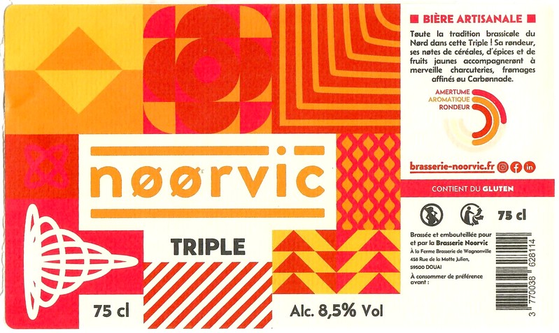 Etiquette BRASSERIE L'ESCREBOISE 90