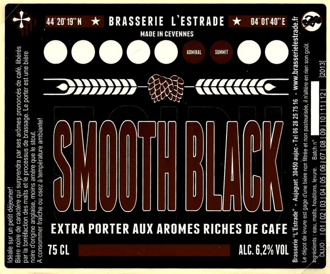 etiquette BRASSERIE L'ESTRADE 03