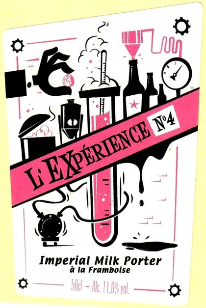 etiquette BRASSERIE L'EXCUSE 17