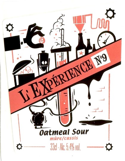 Etiquette BRASSERIE L'EXCUSE 19