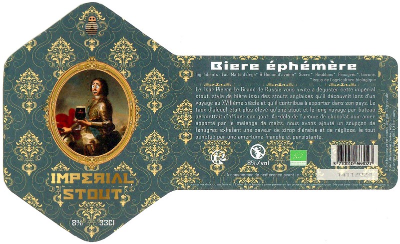 Etiquette BRASSERIE L'OPERCULE 06