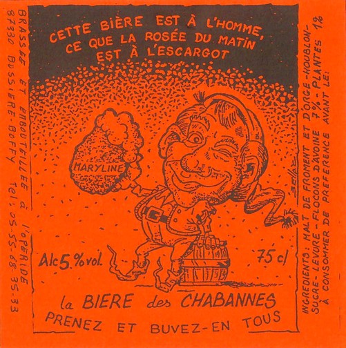 Etiquette BRASSERIE L'OPERIDE 02