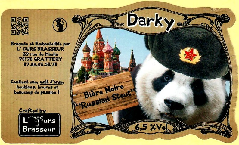 Etiquette BRASSERIE L'OURS BRASSEUR 31