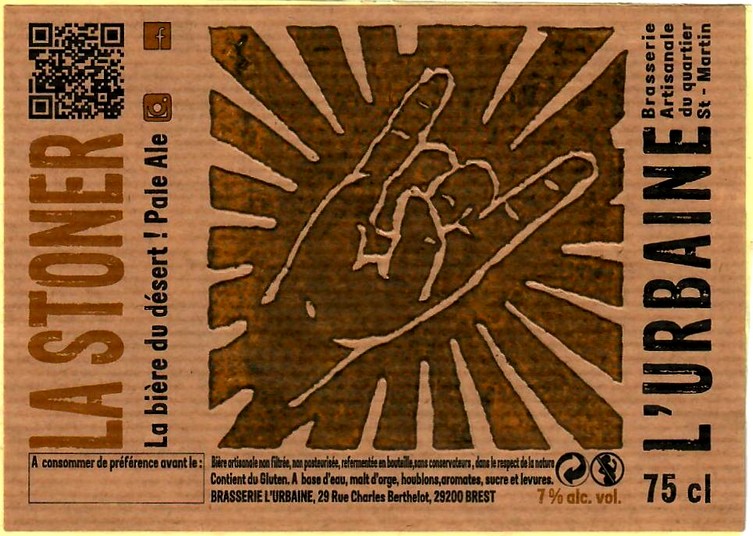 etiquette BRASSERIE L'URBAINE 04