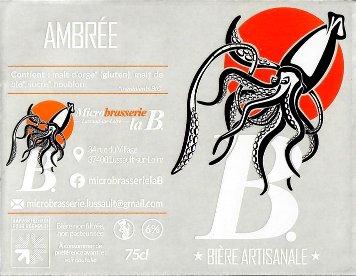 Etiquette BRASSERIE LA 04