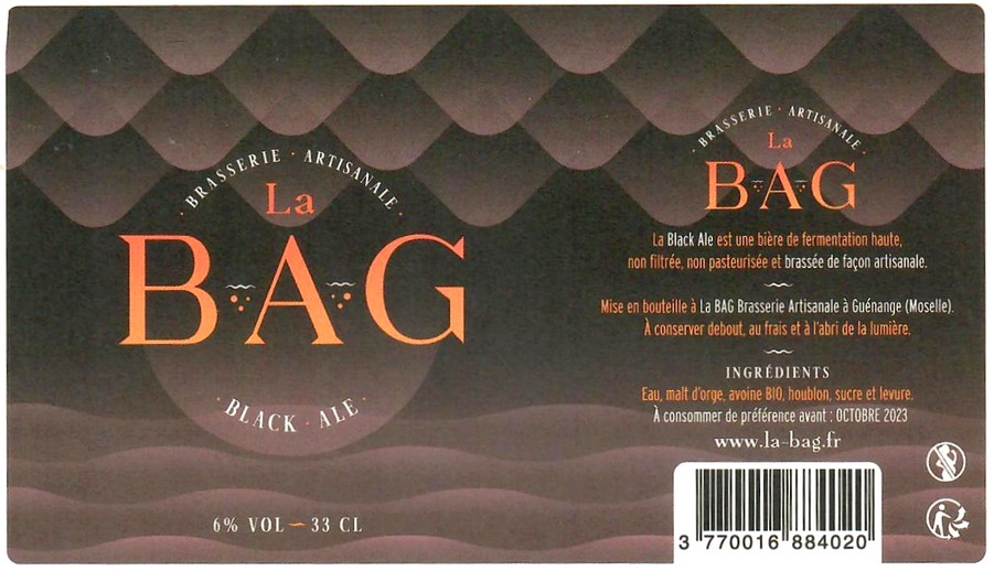 Etiquette BRASSERIE LA BAG 06