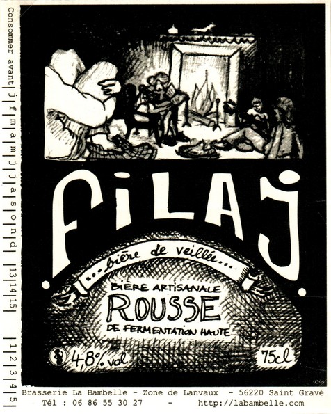 etiquette BRASSERIE LA BAMBELLE 03