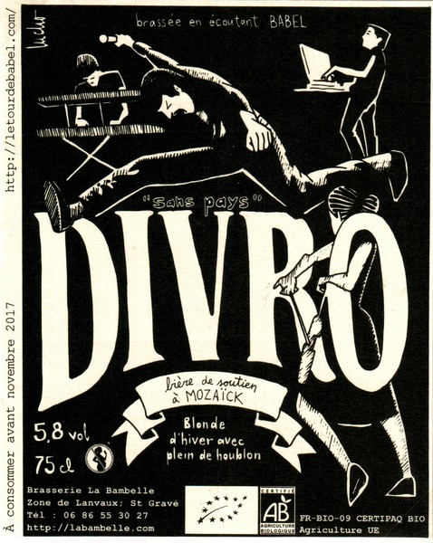 etiquette BRASSERIE LA BAMBELLE 11