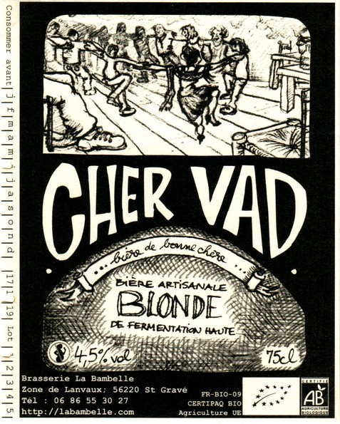 etiquette BRASSERIE LA BAMBELLE 13