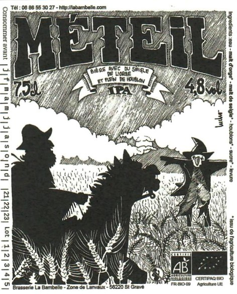 Etiquette BRASSERIE LA BAMBELLE 29