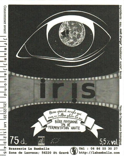 Etiquette BRASSERIE LA BAMBELLE 31