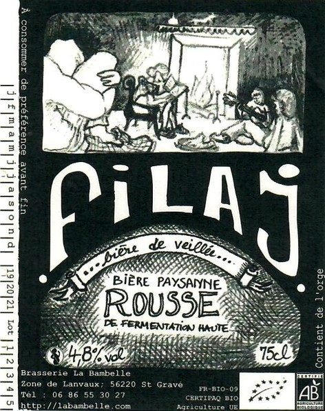 Etiquette BRASSERIE LA BAMBELLE 34