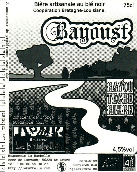 Etiquette BRASSERIE LA BAMBELLE 35