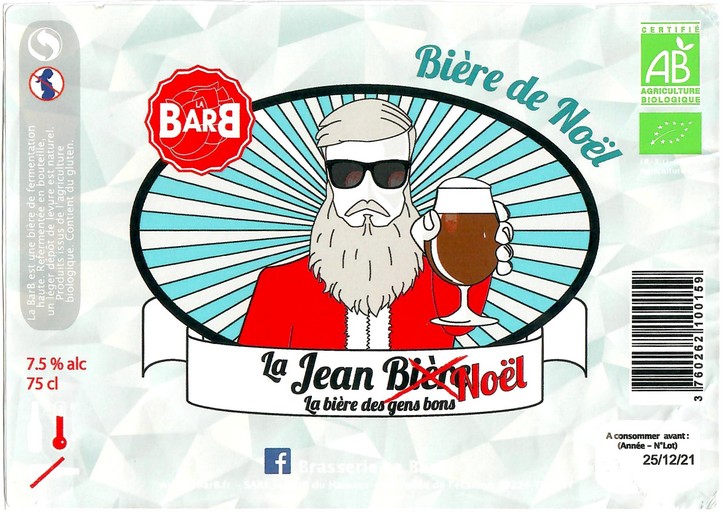 Etiquette BRASSERIE LA BARB 02