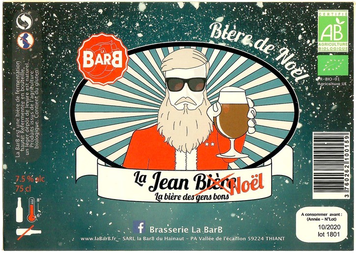 Etiquette BRASSERIE LA BARB 03