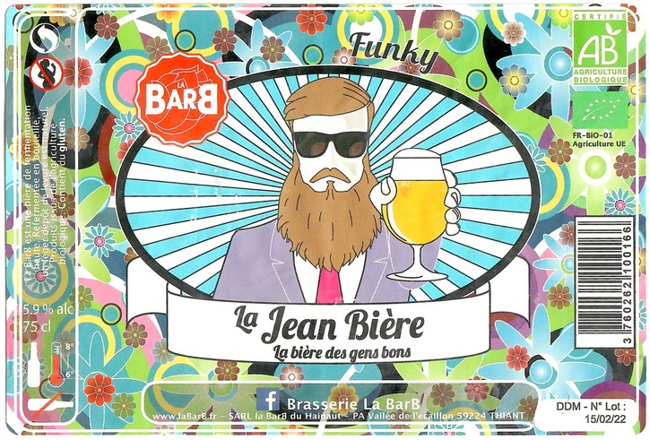 Etiquette BRASSERIE LA BARB 06