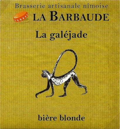 etiquette BRASSERIE LA BARBAUDE 02