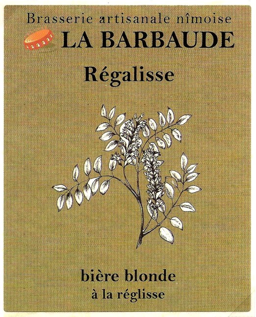 etiquette BRASSERIE LA BARBAUDE 27