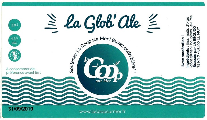 Etiquette BRASSERIE LA BEGUDO 06