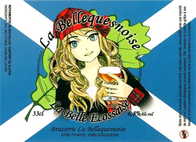 Etiquette BRASSERIE LA BELLEQUESNOISE 13