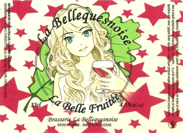 Etiquette BRASSERIE LA BELLEQUESNOISE 15