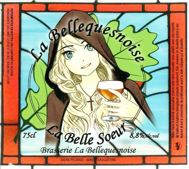 Etiquette BRASSERIE LA BELLEQUESNOISE 19