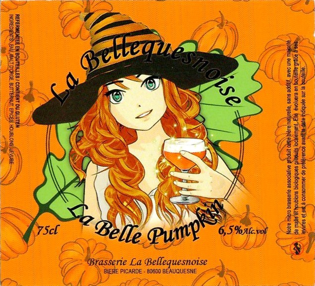 Etiquette BRASSERIE LA BELLEQUESNOISE 23