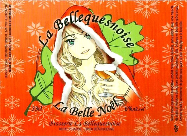 Etiquette BRASSERIE LA BELLEQUESNOISE 26