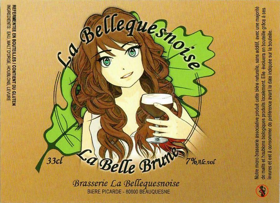 Etiquette BRASSERIE LA BELLEQUESNOISE 29