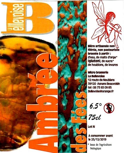 etiquette BRASSERIE LA BELLEVOISE 03