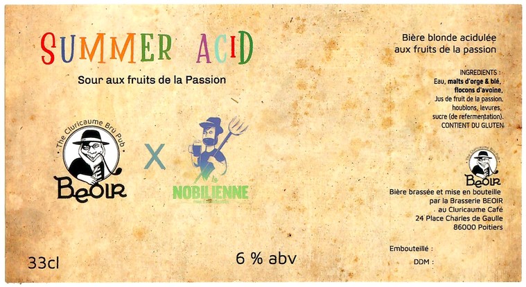 Etiquette BRASSERIE BEOIR 04