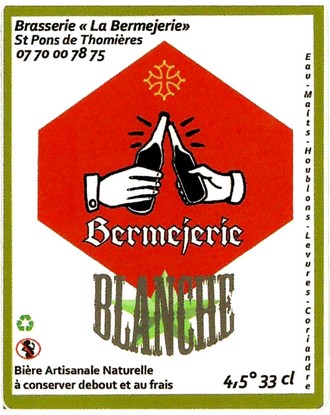 Etiquette BRASSERIE LA BERMEJERIE 06
