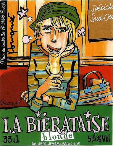 �tiquette BRASSERIE LA BIERATAISE 13