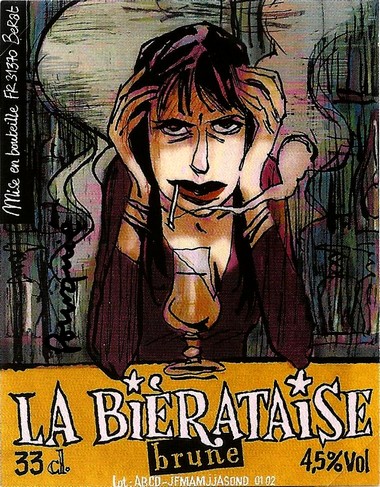 �tiquette BRASSERIE LA BIERATAISE 14