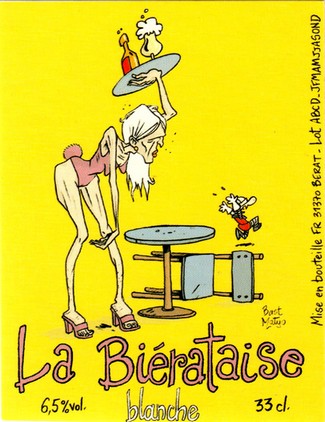�tiquette BRASSERIE LA BIERATAISE 27