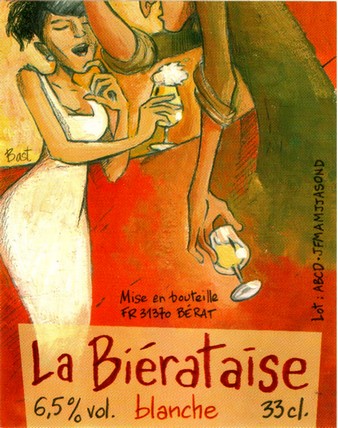 etiquette BRASSERIE LA BIERATAISE 37
