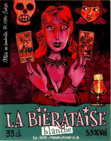 etiquette BRASSERIE LA BIERATAISE 46
