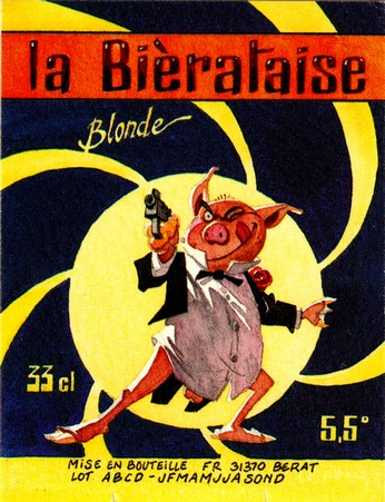 etiquette BRASSERIE LA BIERATAISE 49