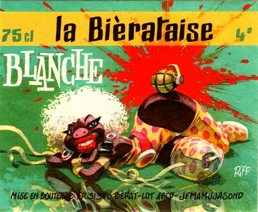 etiquette BRASSERIE LA BIERATAISE 71