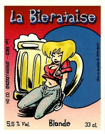 Etiquette BRASSERIE LA BIERATAISE 91