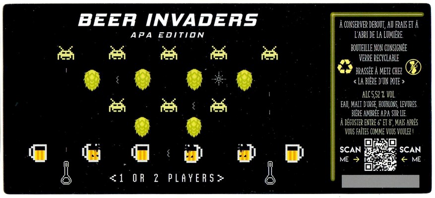 Etiquette BRASSERIE LA BIERE D'UN POTE 04