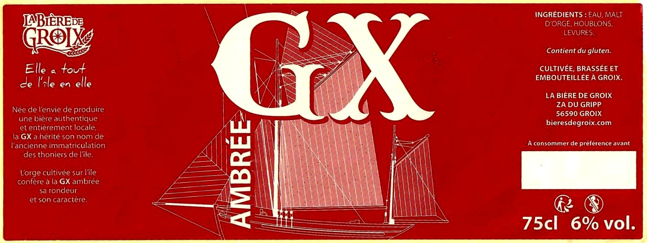etiquette BRASSERIE LA BIERE DE GROIX 02
