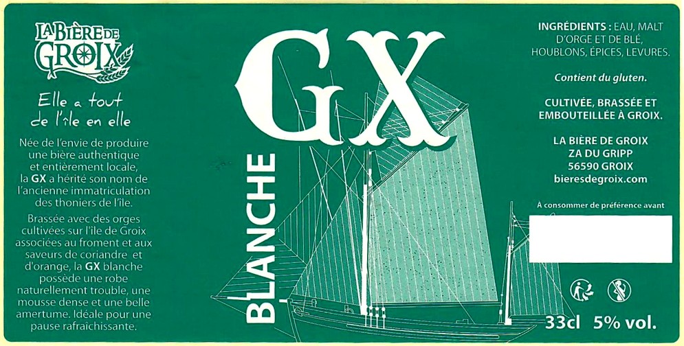 etiquette BRASSERIE LA BIERE DE GROIX 04
