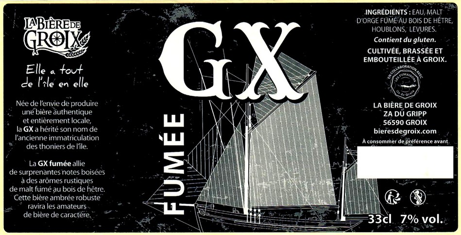 etiquette BRASSERIE LA BIERE DE GROIX 05